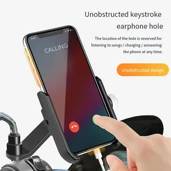 

Universal Bicycle Mobile Phone Bracket For 3.5"-6.2"inch Bike Rack Mobile Adjustable ROTATE phone Holder For Navigation HUAWEI