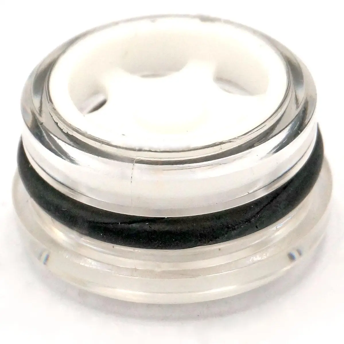 Souhaits Fit-Tête ronde de fenêtre en verre de vue de niveau d'huile en plastique, boîte de vitesses de compresseur d'air, 20mm, 25mm, 32mm, 38mm, 40mm, 45mm, 55mm, 65mm