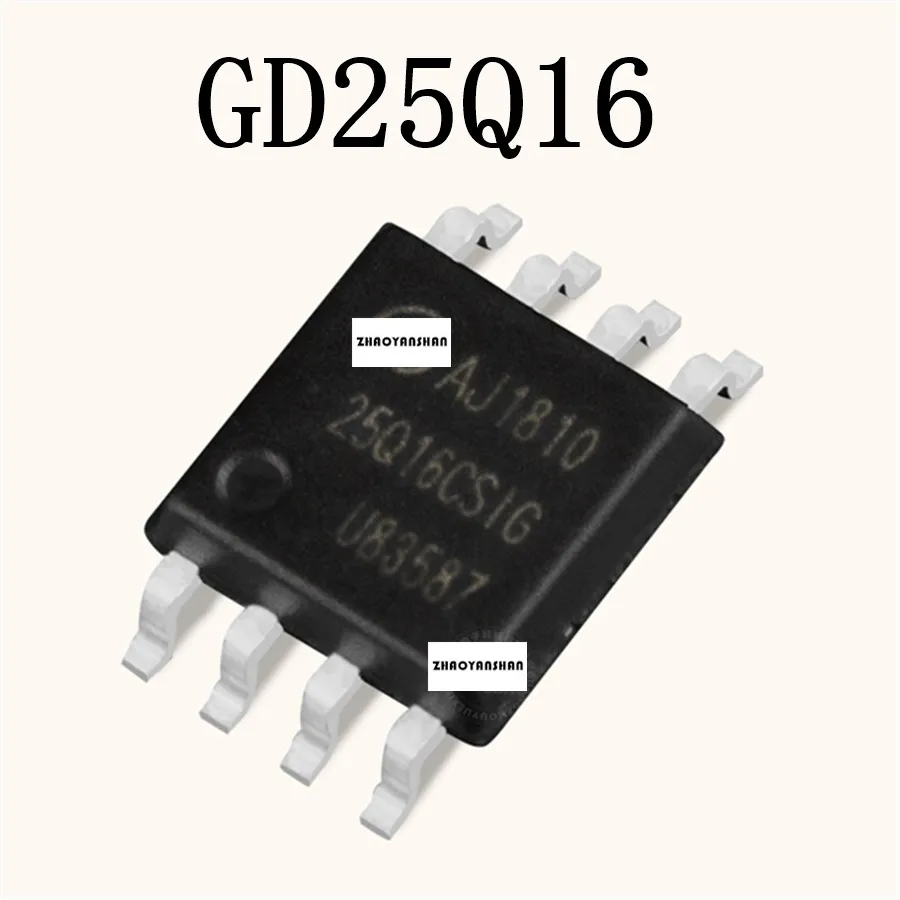 Chip GD25Q16 SPI Flash De 2 MB - Memoria No Volátil En Paquete SOIC De 8 Pines | Compatible Con Arduino Y CircuitPython