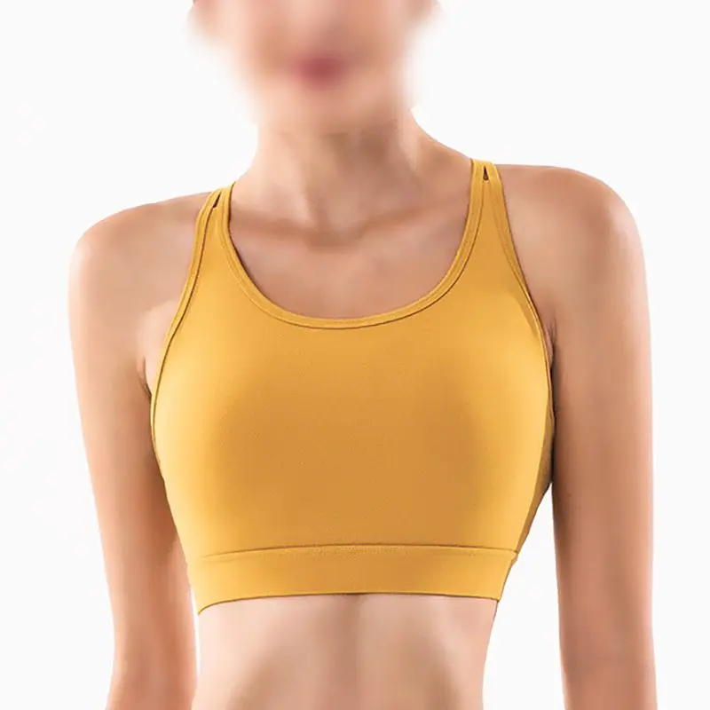 Sports Bra Shockproof Cross sexy breathable Underwear Yoga Vests