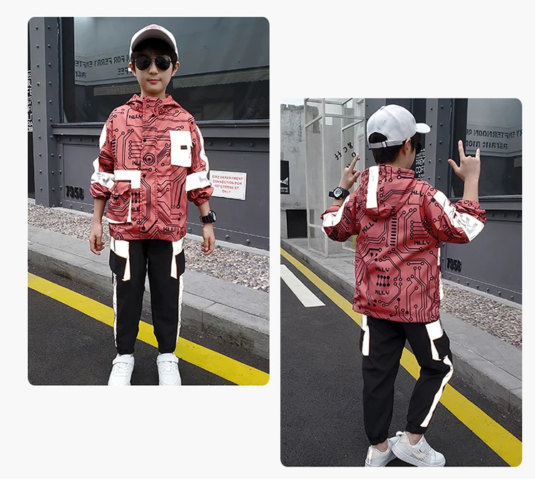 电路板风衣反光套装_12