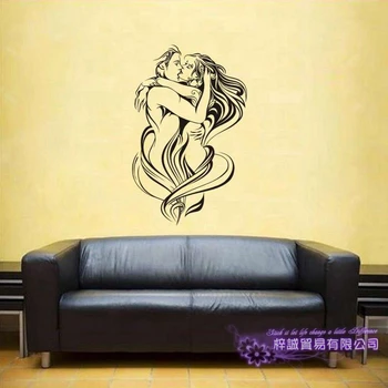 

Couples Naked Body Wall Sticker Bathroom Room Home Decoration Posters Vinyl Sticker Sexy Girl Wall Decal