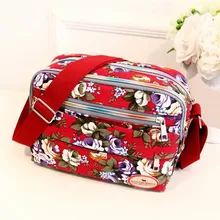 MAIOUMY, модная женская сумка для хранения, сумки для макияжа, холщовая, с цветочным принтом, на молнии, сумка на плечо, женская сумка-мессенджер, косметика, Pouchs