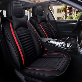 

Full Coverage flax fiber car seat cover auto seats covers for Skoda fabia octavia laura rapid skoda superb kodiaq yeti roonster