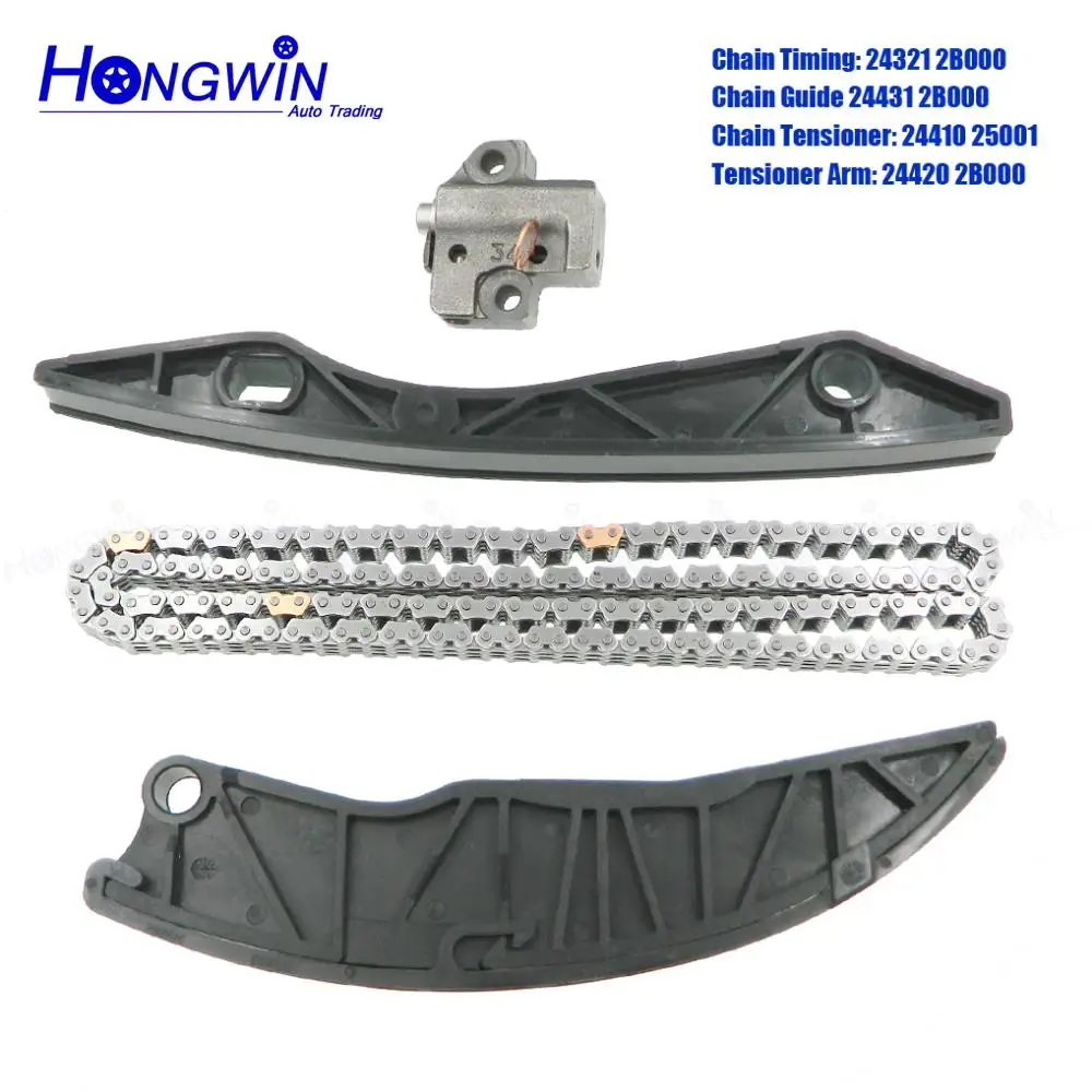 Full Timing Chain Kit For 20102011 Kia Soul 1.6l 2441025001 24321