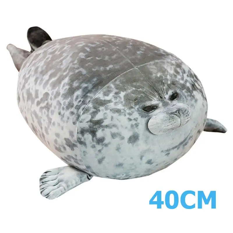 Вт 30 40 см морской Лев формы плюшевые игрушки забавные мягкие животных Печать