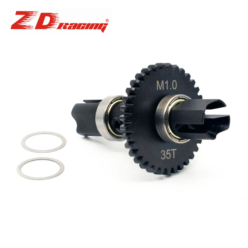 Zd Racing 1/7 Ex07 Rc Flat Sports Drift Car Metal 35T Middle Decelerazione Gear Albero Dritto Center Retard Gearwheel 8569
