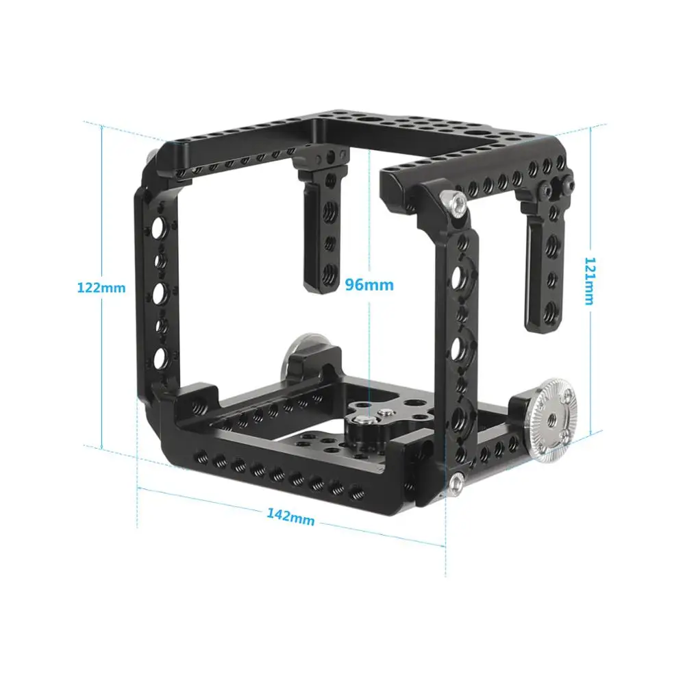 CAMVATE RED KOMODO Cage Rig Full-frame DSLR Cage