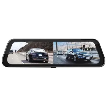 

Car Driving Recorder 10 Inch Full Screen Dual Lens Hd Rearview Mirror Night Vision Reversing Image 1 Set