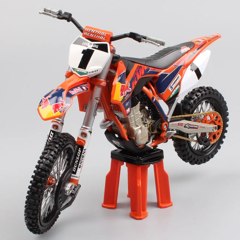 1/12 весы Automaxx KTM SX-F 45 № 1 Райан данжи redbull enduro dirt bike мотоцикл напитка red bull от производителя литья под давлением модель игрушка для детей