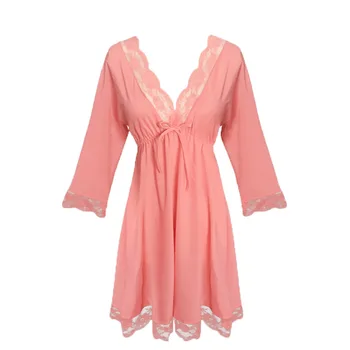 

Nightdress Sexy Sleepwear Women Night Gowns Women's Home Clothes Lenceria Mujer Chemise De Nuit Femme Sexy Silk Nightwear