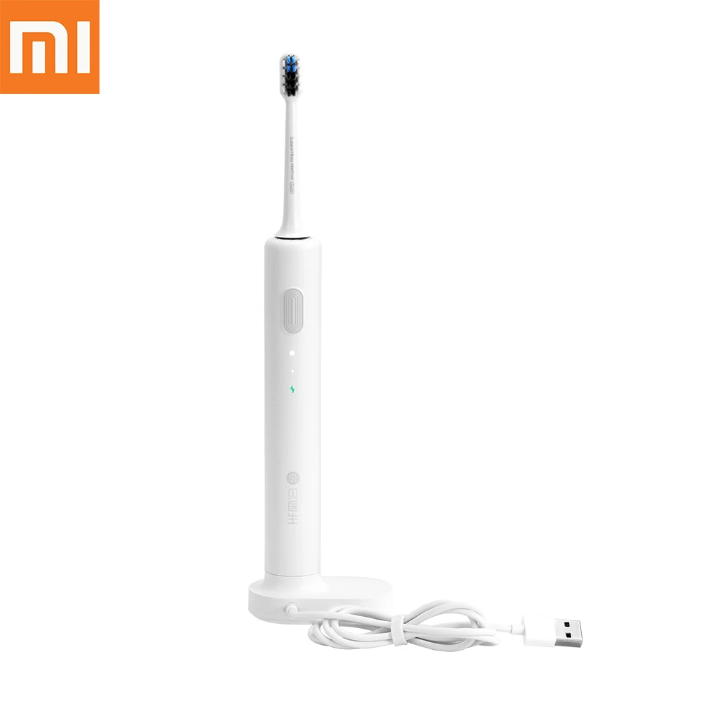 Xiaomi Mijia USB sonic электрическая зубная щетка вибратор для гигиены полости рта зубная щетка перезаряжаемая ультра звуковая автоматическая зубная щетка