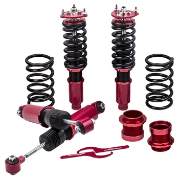 

Coilover Kit for Mazda Mazda6 2003-2007 Adj Height Shock Coil Spring Struts Shock Absorbers Red