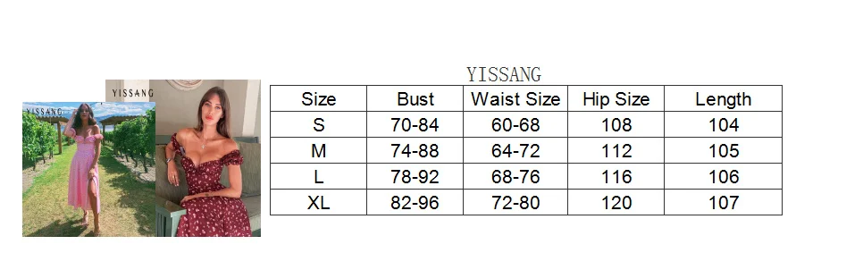 Yissang Floral Print Puff Short Sleeve Women Dress High Split Party Long Dresses Elegant Lace Up Sweet Summer Club Sexy Dress