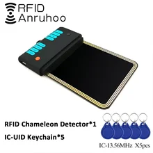 RFID Proxmark3 lettore di schede di rilevamento camaleonte NFC crittografia completa crack 13.56Mhz duplicatore Smart Chip S50 1K Card Writer
