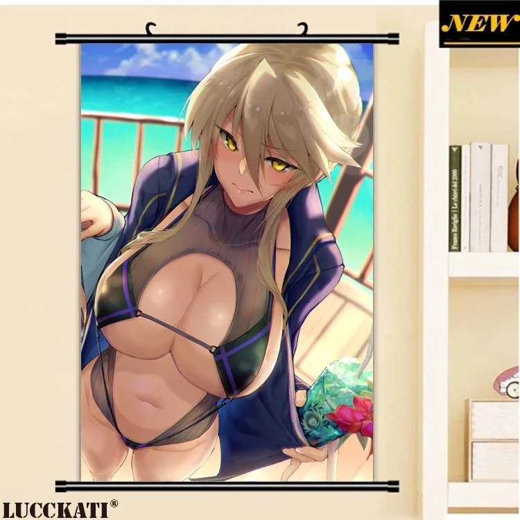 3 artoria_pendragon_(lancer) artoria_pendragon_alter_(fate_grand_order) bikini erect_nipples fate_grand_order open_shirt renji swimsuits undressing_副本_副本
