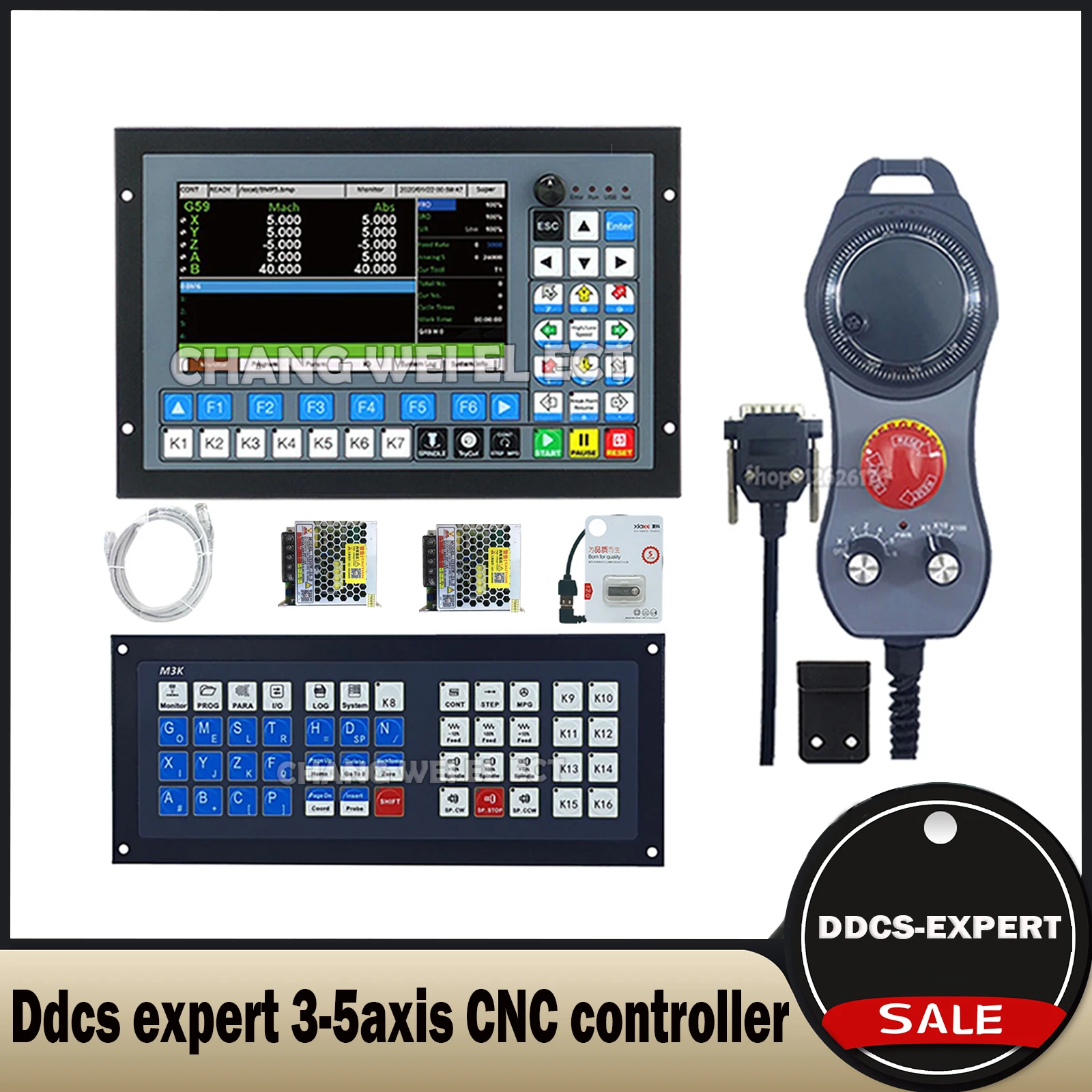 Cnc Offline Controller Ddcs expert/m350 3/4/5 Achse Control System G