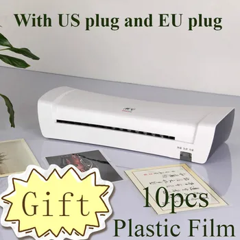 

A4 Document Photo Packaging Plastic Film Roll Plastificadora Professional Thermal Office Hot And Cold Laminator Machine For
