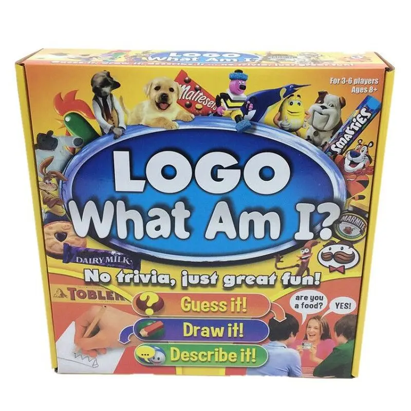 

What Am I Chess Game Friends Interactive Leisure for 3-6 People Picture Guessing Strategy Board Games Toys