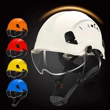 

Man/Women Work Safety Helmet With Goggles Male ABS Protective Helmets Hard Hat High Quality Work Cap For Working Climbing Riding