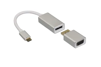 

USB C DP VGA adapter cable Multiple Combo HUB Multifunction adapter for Samsung Galaxy S8 Apple iMac Pro