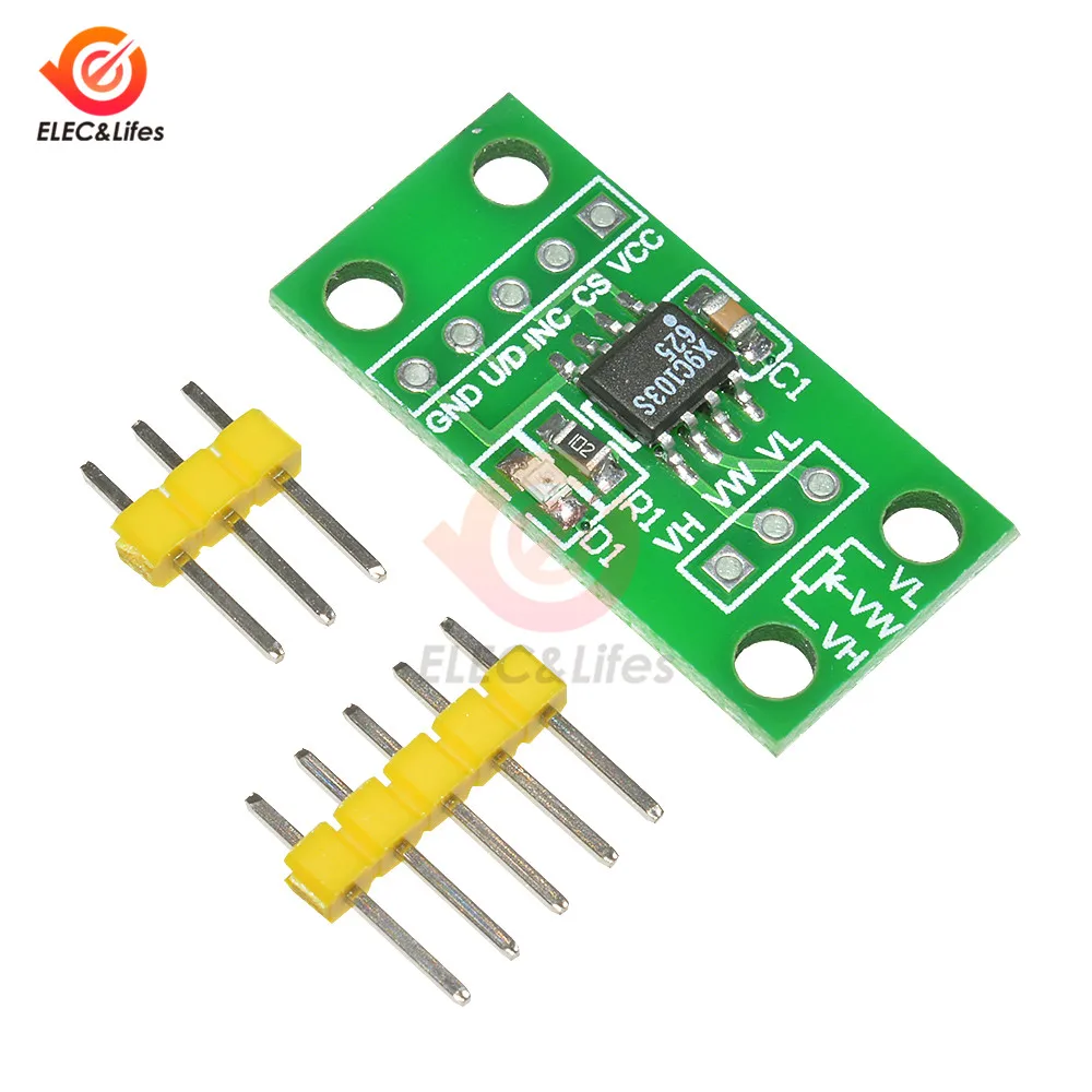 X9C103S Digital Potentiometer Board Module for Arduino DC3V-5V PI 