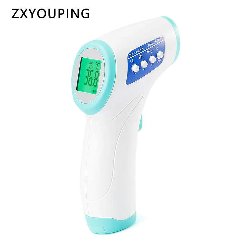 

2020 New In Stock Non-contact Digital Thermometer for Body Baby Children's Thermometer Forehead Ear Fever Thermometer Hot Sale