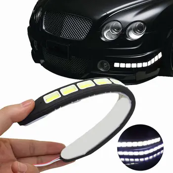 

100% High Quality 2pcs 20W Waterproof LED 12V Daytime Running Light Highlighting DRL Car Daytime Running Light