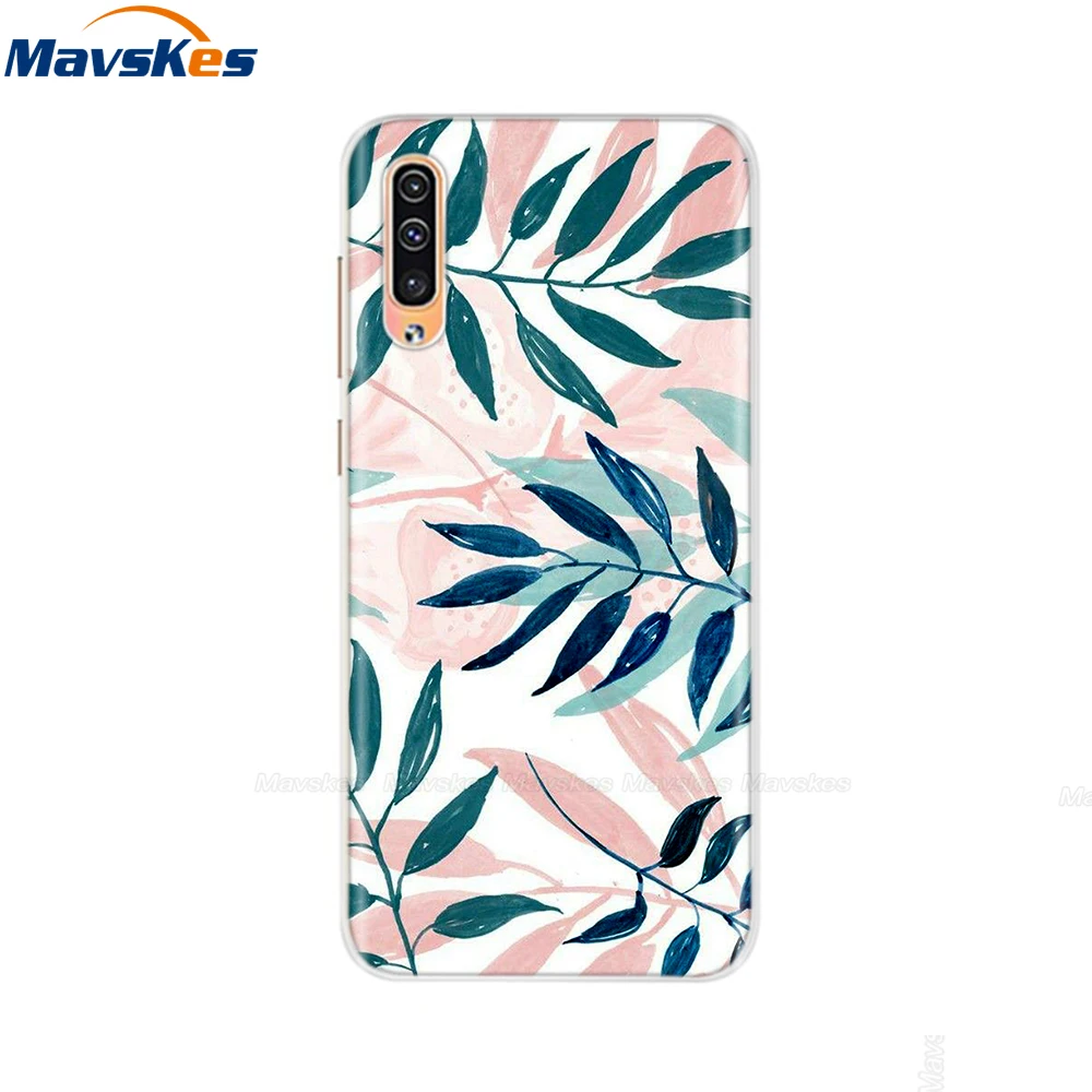 24 Чехол для samsung A50, мягкий силиконовый чехол для samsung Galaxy A50 A 50 A505 A505F SM-A505F, милый чехол для телефона s Couqe - Цвет: 24