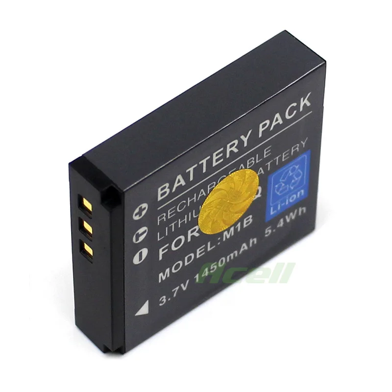 Batería 2x para Aiptek Cinema v10 v-10 plus Praktica DVC 5.1 dvc5.1hd 