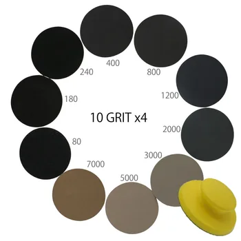 

Grinding Sandpapers 5 Inch 80~7000 grit Sandpaper Manual Sandpaper Block