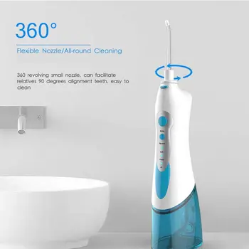

Household Multi-Function Electric Tooth Cleaner Portable Red Teeth Water Flossing Teeth Cleaning Device