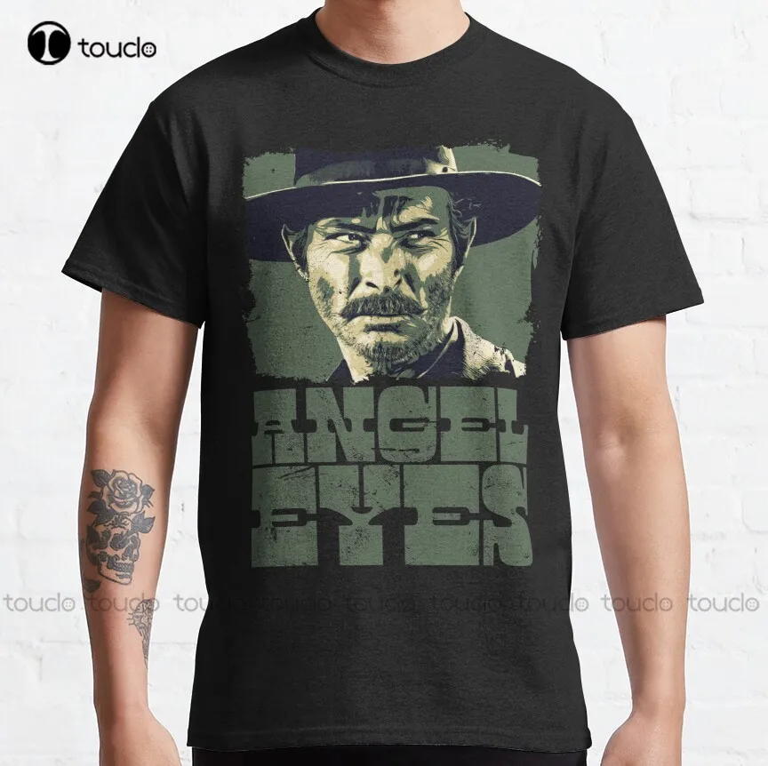 Angel Eyes Lee Van Cleef The Good The Bad And The Bad Classic T-Shirt Mens Compression Shirt Custom Aldult Teen Unisex Xs-5Xl