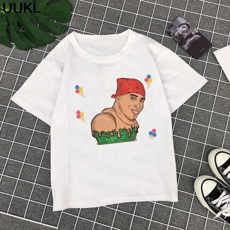 UUKL Poleras Mujer De Moda 2020 Летняя женская Футболка Harajuku модная Ричард мило смешные