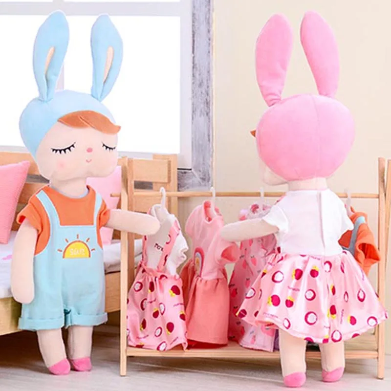 43 см Симпатичные мягкие куклы Metoo Angela Kawaii Кролик игрушка животные плюшевые