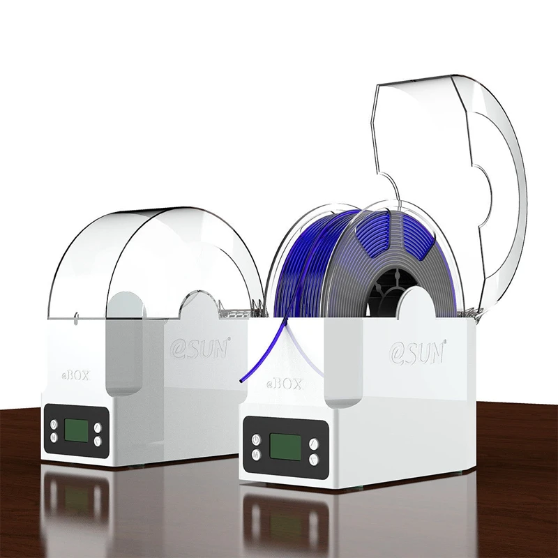 ESUN eBOX 3D печатная коробка накаливания, дегидратная нить, сохраняет нить сухой и измеряет вес нити, коробка для хранения нити ЕС P