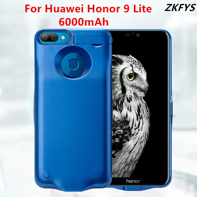 Чехол с внешним аккумулятором для Huawei Honor 9 Lite 6000 мАч|Чехлы аккумулятором| |