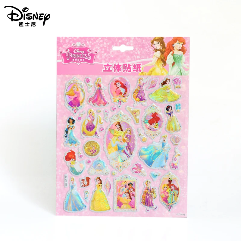 Disney Cartoon Frozen Princess Mickey Mouse Bubble Stickers 3D Puffy Wall Sticker For Kids Gift Notebook Sticker Label DIY Decor Disney Cartoon Frozen Princess Mickey Mouse Bubble Stickers 3D Puffy Wall Sticker For Kids Gift Notebook Sticker Label DIY Decor