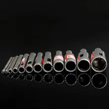 

Diamond Coated Drill Bit Set 3-14mm Diamond Tools Hole Saw Use for Glass Ceramic Marble Tile Granite DIY Tool Accessories