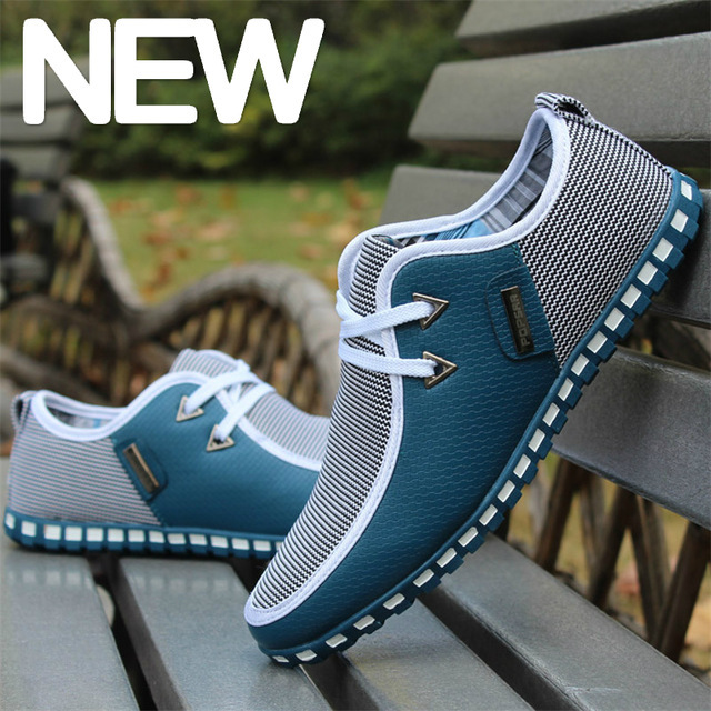 Summer Sneakers Leather Shoes Men Loafers Slip On Casual Shoes Male Flats Driving Shoes SIZE 47 Trainers Zapatos Hombre