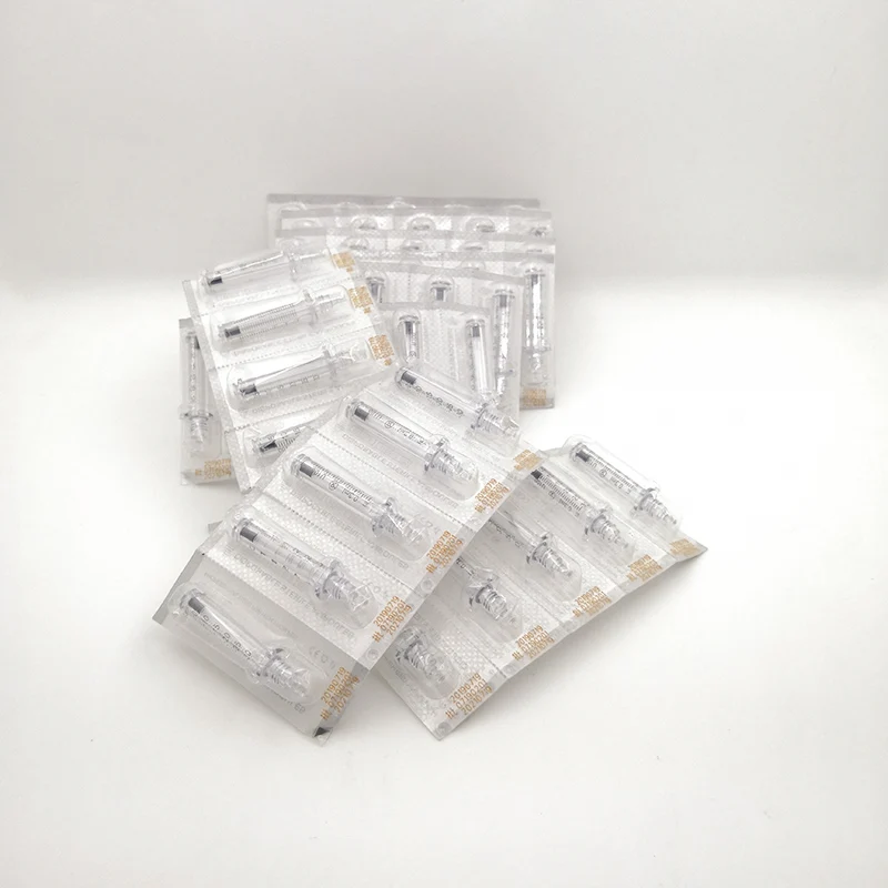 Noninvasive Nebulizer Disposable 0.3ML Syringe Ampoule Head Needle For Hyaluron Pen Meso Injection Gun Anti-wrinkle Lip Filling