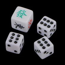 Портативный ретро Китайский Маджонг 144 штук W/Box вечерние игровой набор