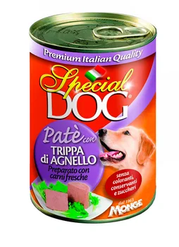 

SPECIAL DOG SPECIAL DOG for adult dogs pate with lamb tripe 400 gr