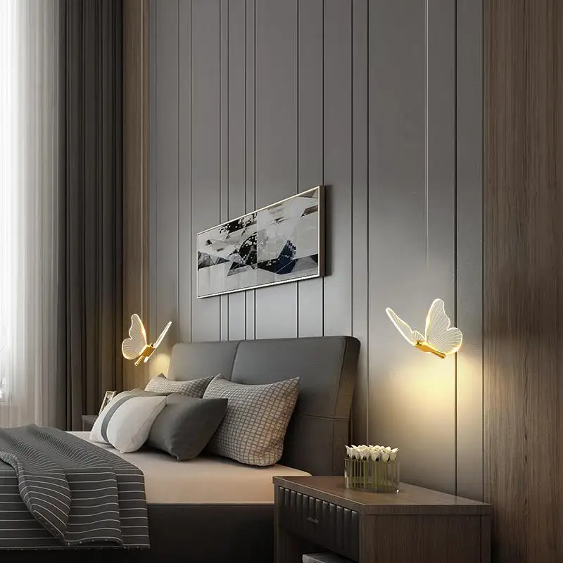 Lamp, Modern Bedroom Light, Restaurante de luxo