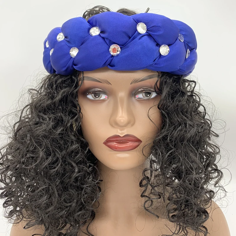 head accessories female 2022 Fashion Candy Color Braids Headbands for Women Elastic Hair bands Ladies Turban Female Headwear Accessories Bandage Bandana white hair clips Hair Accessories