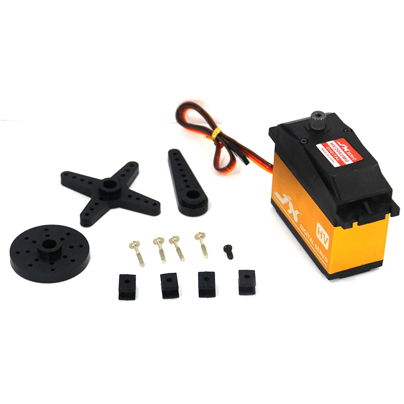 Preise Kostenloser versand JX Rc Servo PDI HV2060MG 60KG Hohe Drehmoment 180 Digitale Servo Für RC Modell Hubschrauber Teile 1 5 Rc auto Hubschrauber