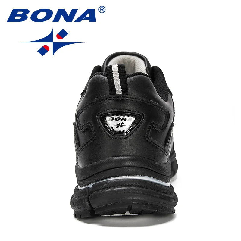 BONA 2021 New Designers Popular Sneakers Comfortable Solf Outdoor Shoes Man Leisure Shoes Men Zapatillas Hombre Casual Footwear