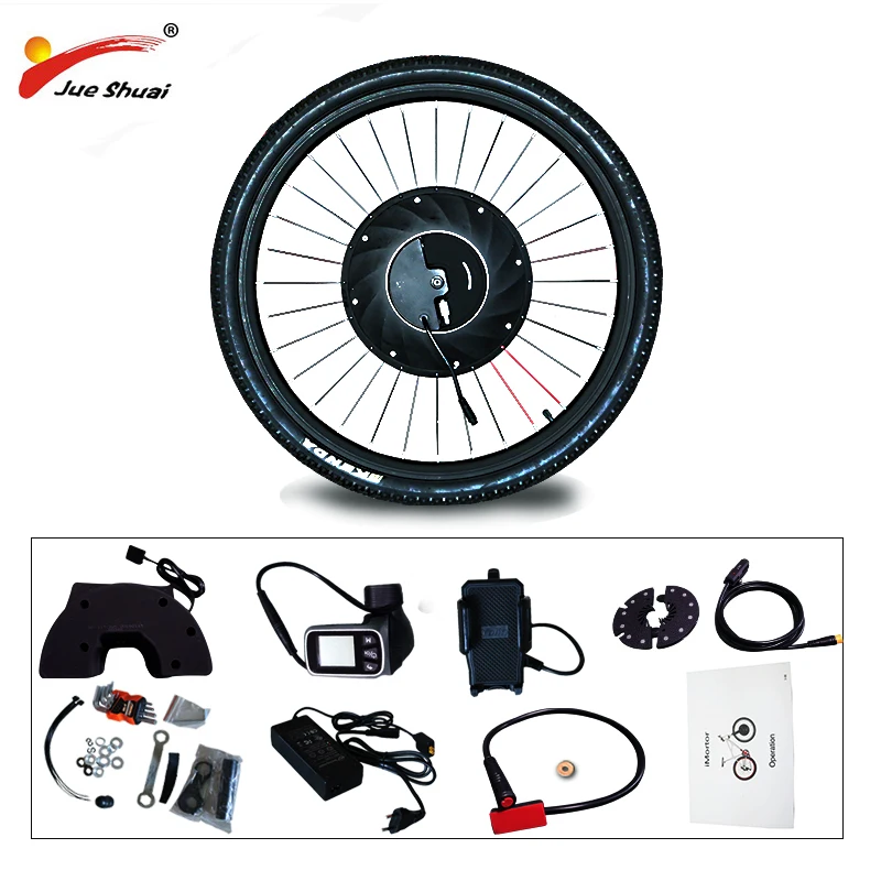 36V Front iMortor Electric Bicycle wheel Conversion Kit with 20 "24" 26