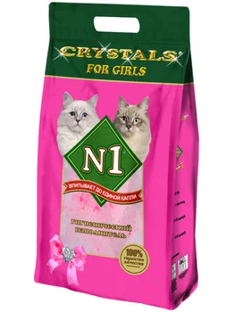 

№ 1 № 1 CRYSTALS FOR GIRLS silica gel filler for toilet cats