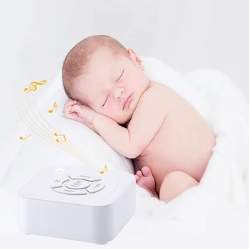 

White Noise Machine USB Rechargeable Timed Shutdown Sleep Sound Machine for Sleeping Relaxation for Baby Adult Office Travel